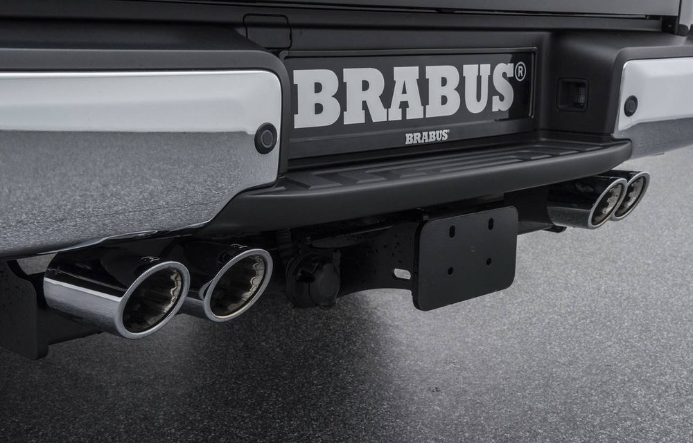 Tuning semnat de Brabus: pick-up-ul Mercedes-Benz Clasa X primește modificări estetice minore și ceva mai multă putere - Poza 9
