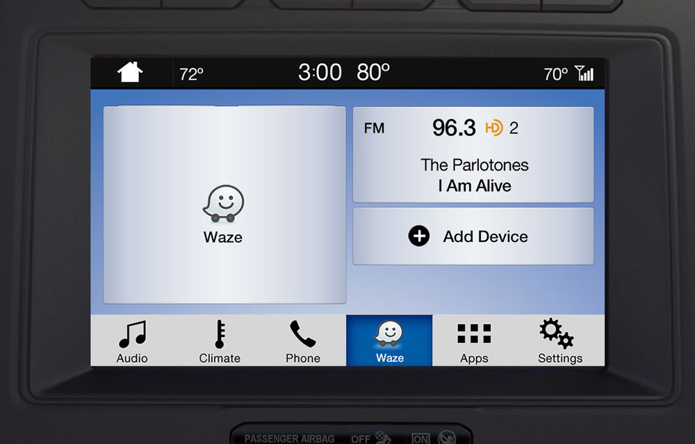 Ford proiectează Waze pe sistemul de infotainment al mașinii pentru utilizatorii iPhone - Poza 2