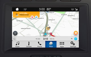 Ford proiectează Waze pe sistemul de infotainment al mașinii pentru utilizatorii iPhone