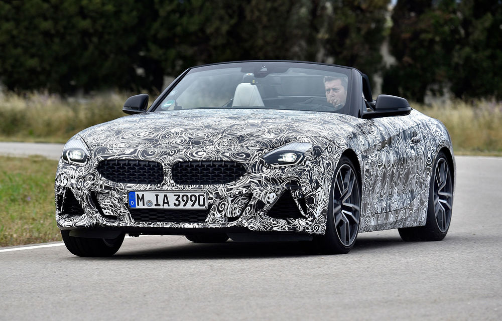 Noul BMW Z4: primele imagini oficiale cu modelul camuflat. Noua generație “va fi lansată în curând” - Poza 5