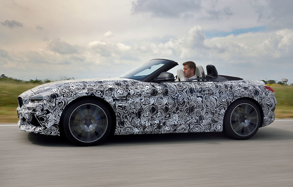 Noul BMW Z4: primele imagini oficiale cu modelul camuflat. Noua generație “va fi lansată în curând” - Poza 25