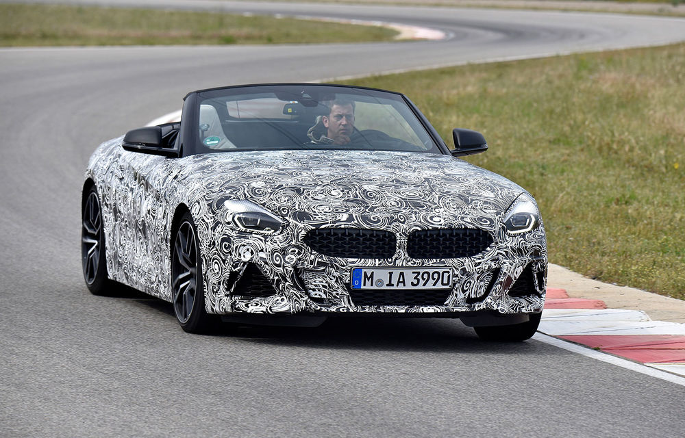 Noul BMW Z4: primele imagini oficiale cu modelul camuflat. Noua generație “va fi lansată în curând” - Poza 2
