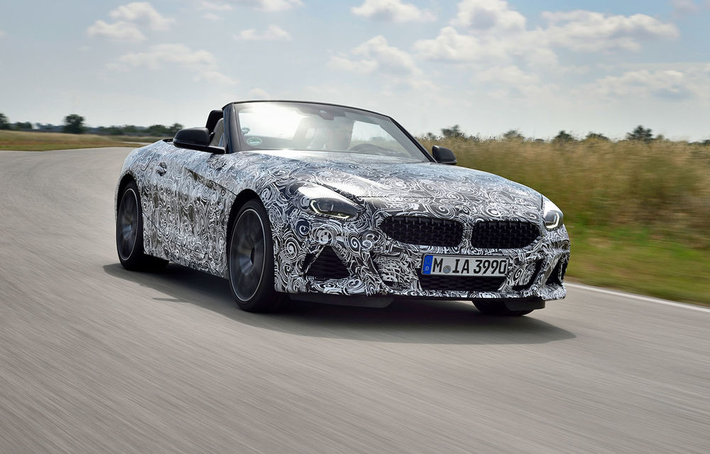 Noul BMW Z4: primele imagini oficiale cu modelul camuflat. Noua generație “va fi lansată în curând” - Poza 24