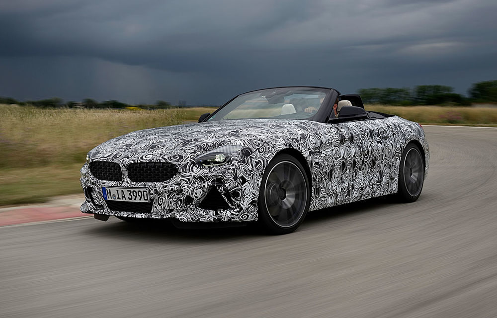 Noul BMW Z4: primele imagini oficiale cu modelul camuflat. Noua generație “va fi lansată în curând” - Poza 12