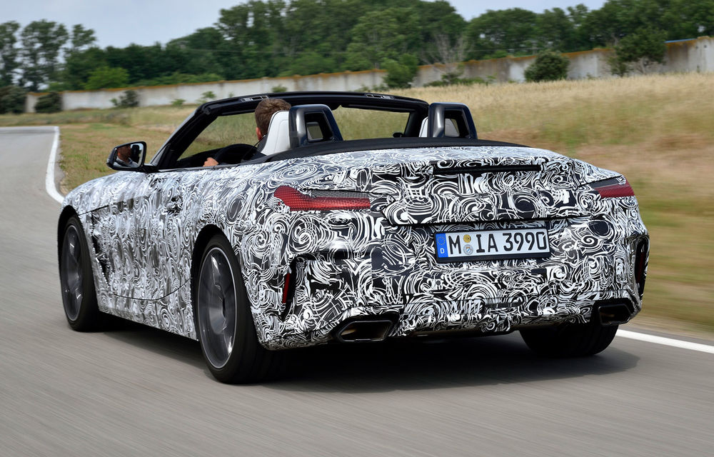 Noul BMW Z4: primele imagini oficiale cu modelul camuflat. Noua generație “va fi lansată în curând” - Poza 29