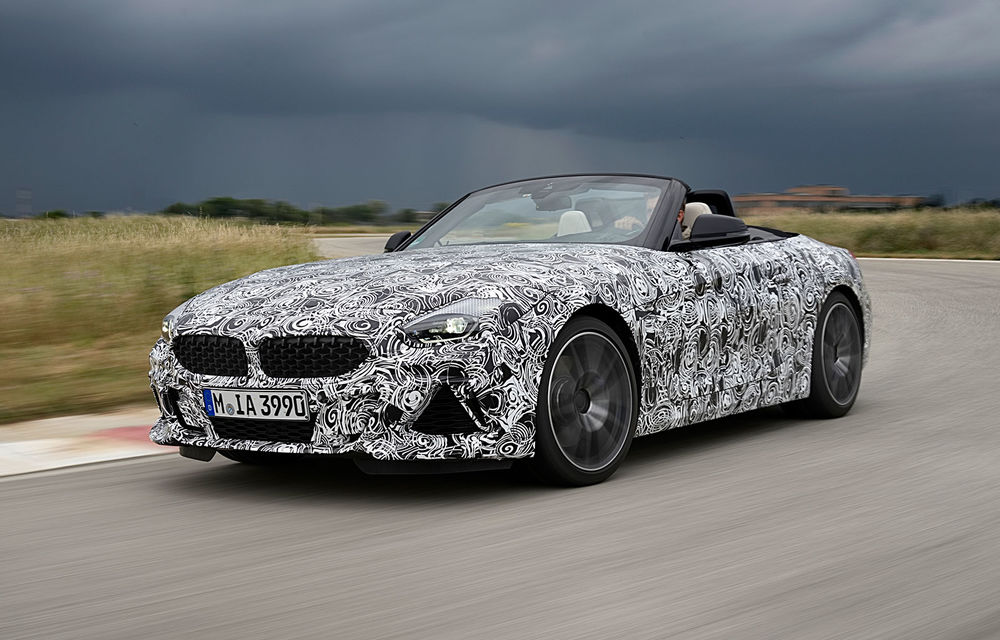 Noul BMW Z4: primele imagini oficiale cu modelul camuflat. Noua generație “va fi lansată în curând” - Poza 11