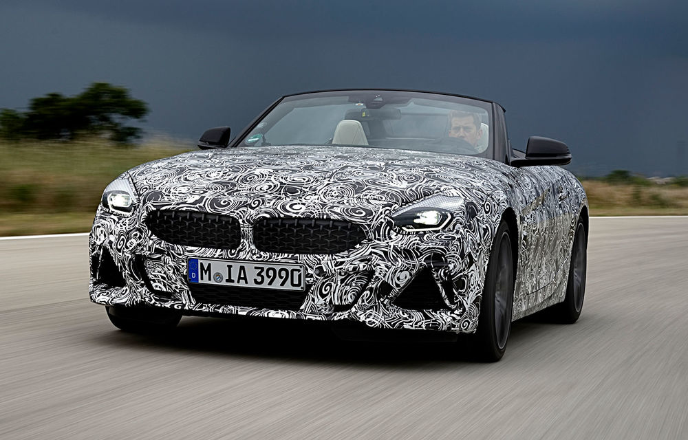 Noul BMW Z4: primele imagini oficiale cu modelul camuflat. Noua generație “va fi lansată în curând” - Poza 10
