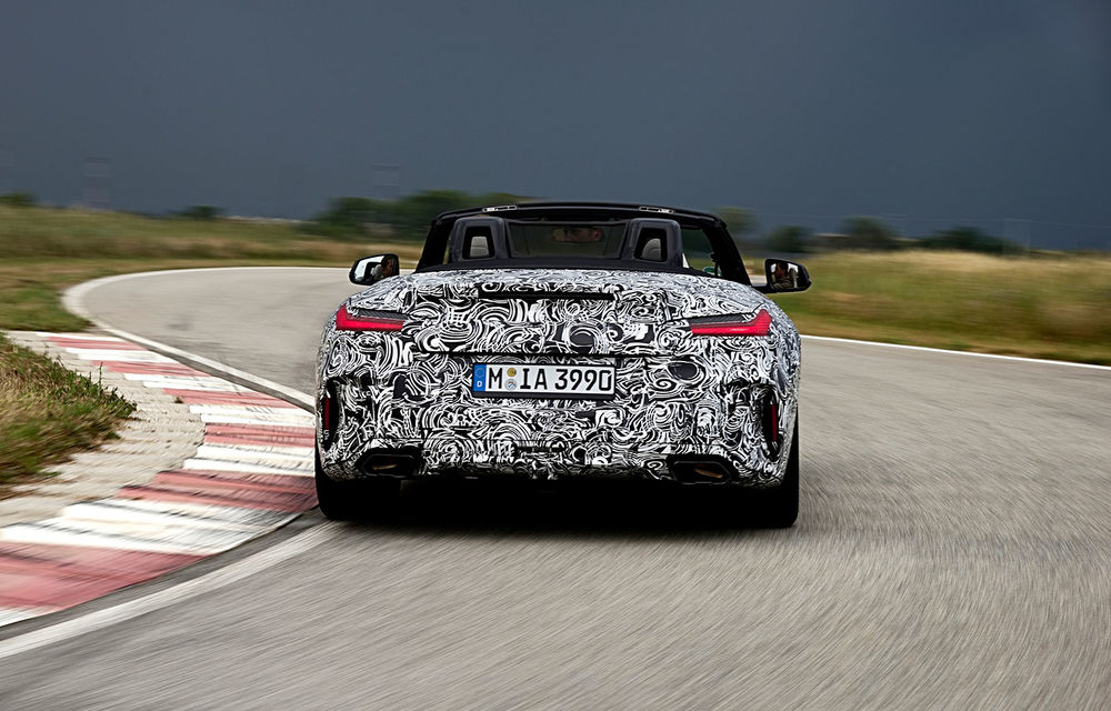 Noul BMW Z4: primele imagini oficiale cu modelul camuflat. Noua generație “va fi lansată în curând” - Poza 13