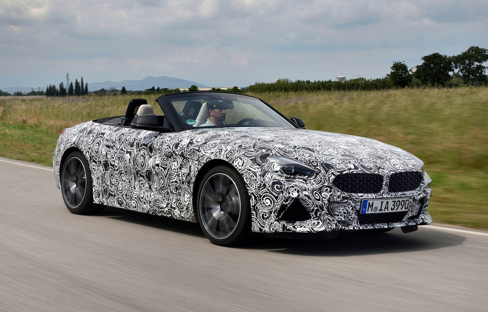 Noul BMW Z4: primele imagini oficiale cu modelul camuflat. Noua generație “va fi lansată în curând” - Poza 21