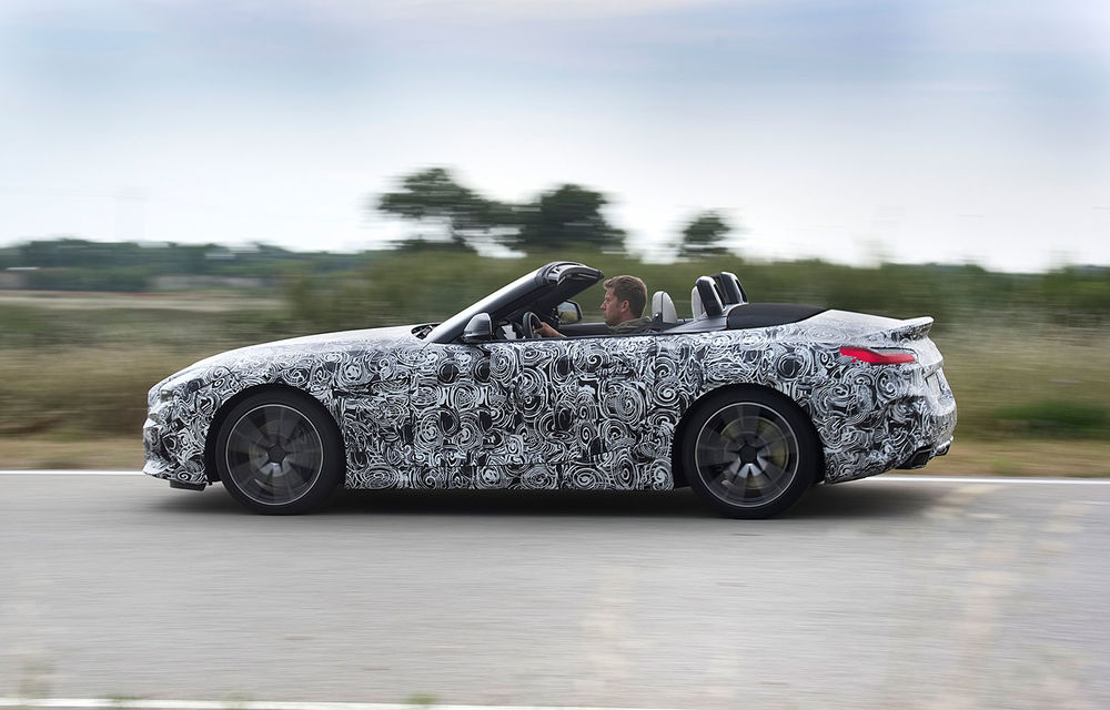 Noul BMW Z4: primele imagini oficiale cu modelul camuflat. Noua generație “va fi lansată în curând” - Poza 19