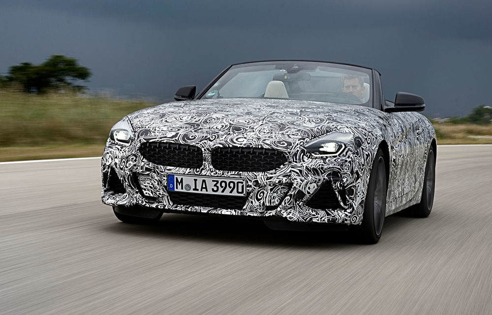 Noul BMW Z4: primele imagini oficiale cu modelul camuflat. Noua generație “va fi lansată în curând” - Poza 9