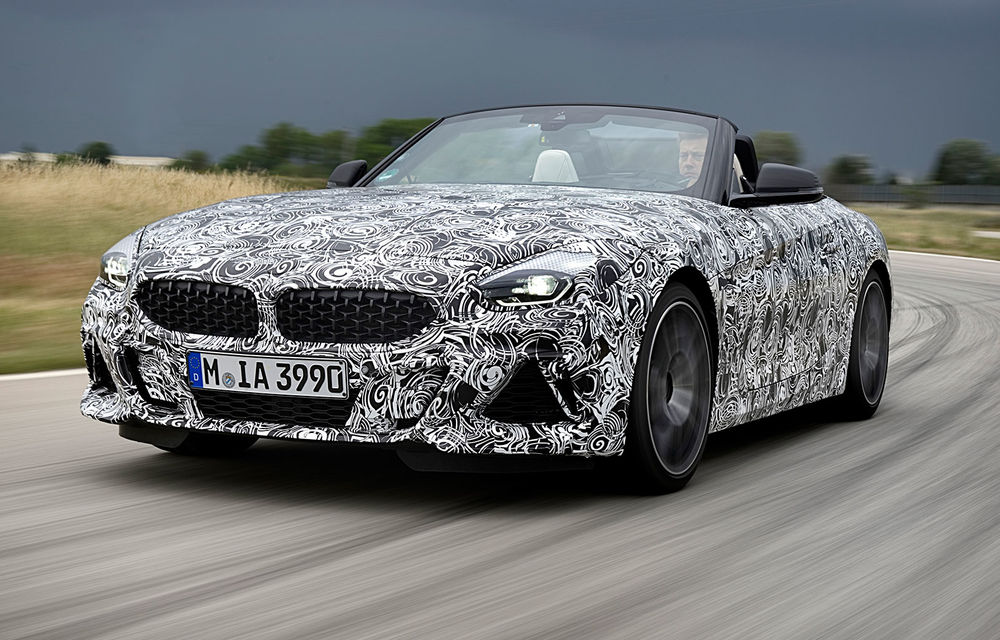 Noul BMW Z4: primele imagini oficiale cu modelul camuflat. Noua generație “va fi lansată în curând” - Poza 8