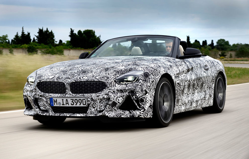 Noul BMW Z4: primele imagini oficiale cu modelul camuflat. Noua generație “va fi lansată în curând” - Poza 7