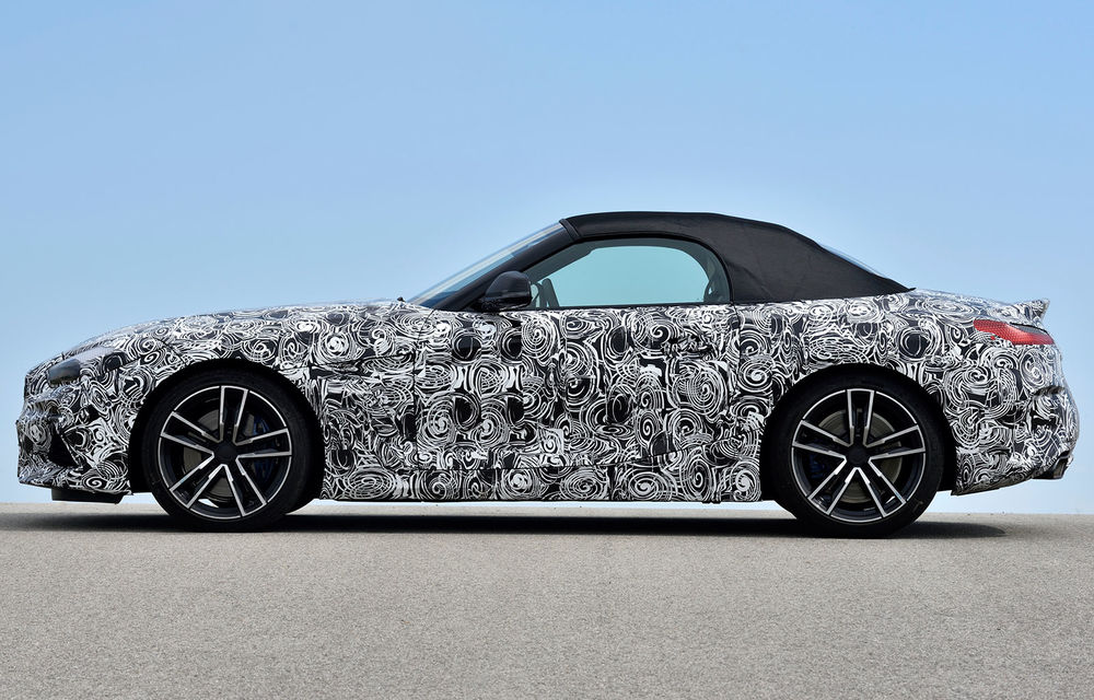 Noul BMW Z4: primele imagini oficiale cu modelul camuflat. Noua generație “va fi lansată în curând” - Poza 40