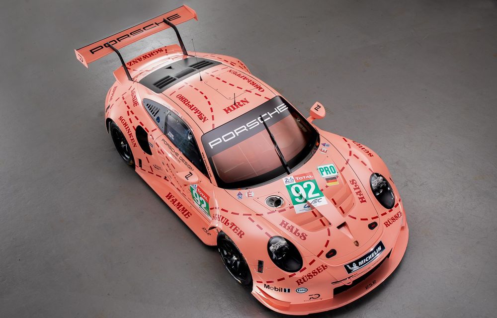 Porsche concurează la Le Mans alături de două exemplare 911 RSR îmbrăcate în &quot;haine&quot; celebre în motorsport: cursa de anduranță începe în 16 iunie - Poza 8