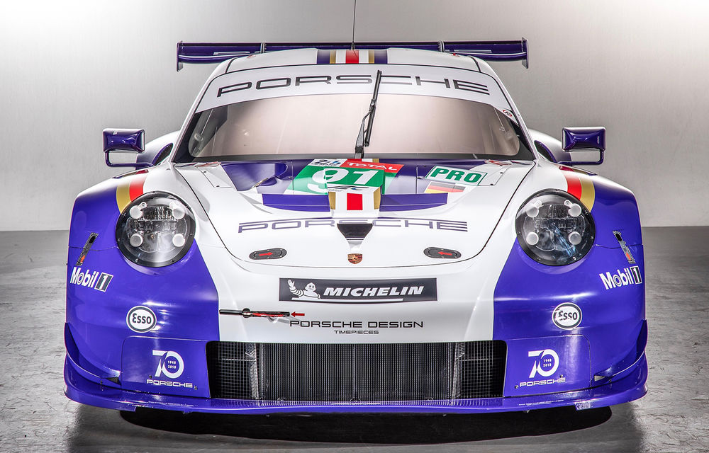 Porsche concurează la Le Mans alături de două exemplare 911 RSR îmbrăcate în &quot;haine&quot; celebre în motorsport: cursa de anduranță începe în 16 iunie - Poza 2