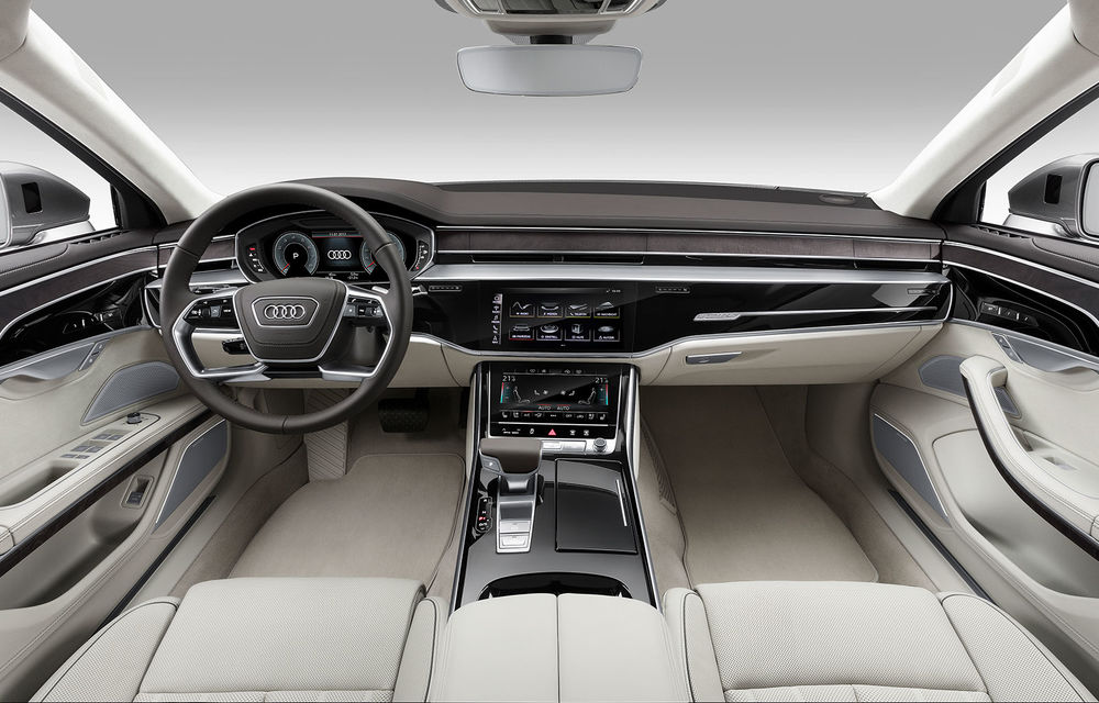 Audi a prezentat noul Q8: SUV-ul coupe are direcție integrală, un interior preluat de pe limuzina A8 și motorizări cu sistem micro-hibrid - Poza 3