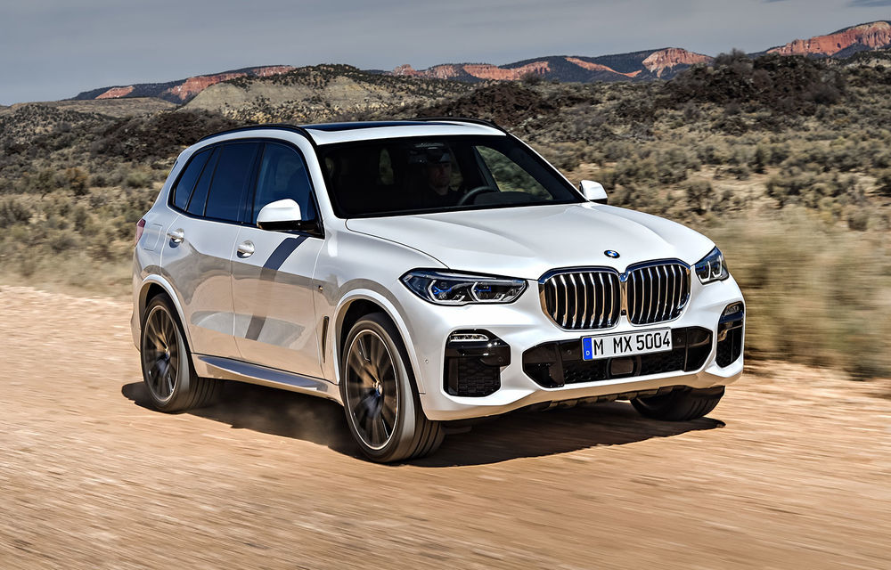 Noua generație BMW X5 se prezintă oficial: SUV-ul primește motoare diesel mai puternice, direcție integrală și un pachet off-road - Poza 12