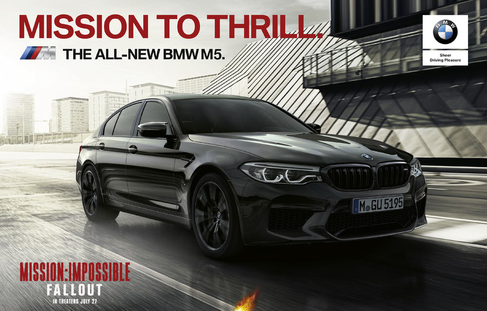 BMW este partener al filmului &quot;Misiune: Imposibilă. Declinul&quot;: Tom Cruise promite acțiune la volanul unui BMW M5 - Poza 5