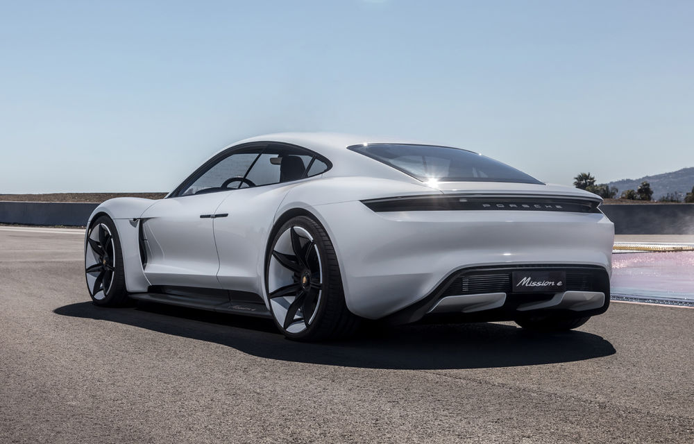 Conceptul Mission E a primit un nume pentru versiunea de serie: Porsche Taycan va deveni în 2019 primul model electric al mărcii - Poza 4