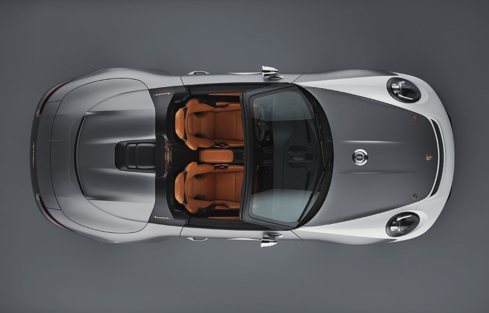 Porsche 911 Speedster: noul concept cabrio retro de 500 CP marchează aniversarea de 70 de ani a constructorului german - Poza 6