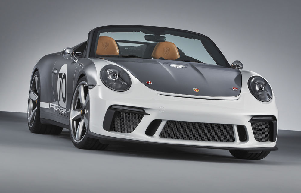 Porsche 911 Speedster: noul concept cabrio retro de 500 CP marchează aniversarea de 70 de ani a constructorului german - Poza 2