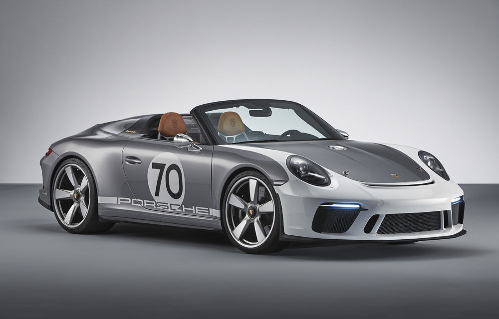 Porsche 911 Speedster: noul concept cabrio retro de 500 CP marchează aniversarea de 70 de ani a constructorului german - Poza 1