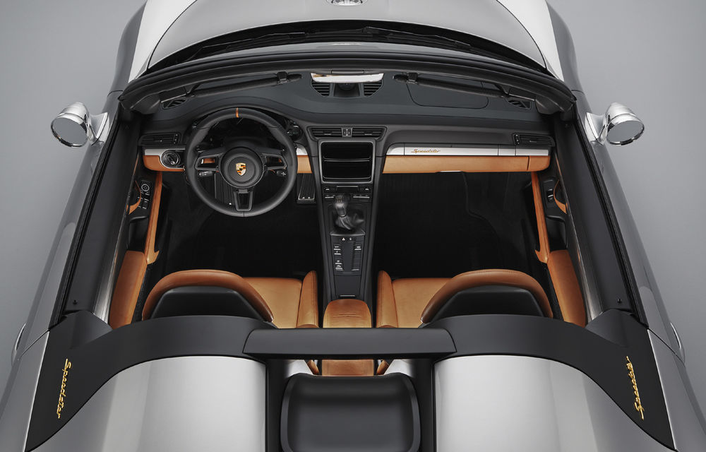 Porsche 911 Speedster: noul concept cabrio retro de 500 CP marchează aniversarea de 70 de ani a constructorului german - Poza 7