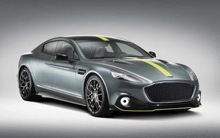 Noul Aston Martin Rapide AMR: V12 de 6.0 litri și 603 cai putere, 0-100 km/h în 4.4 secunde și ediție limitată la 210 unități
