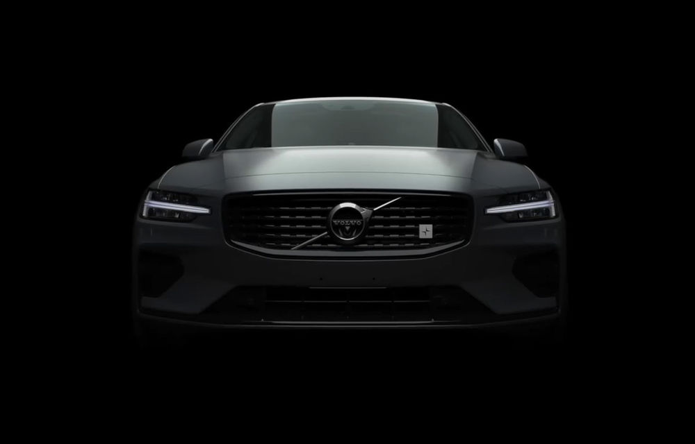 Primul teaser cu Volvo S60 Polestar Engineered: suedezii au dezvăluit partea frontală - Poza 1