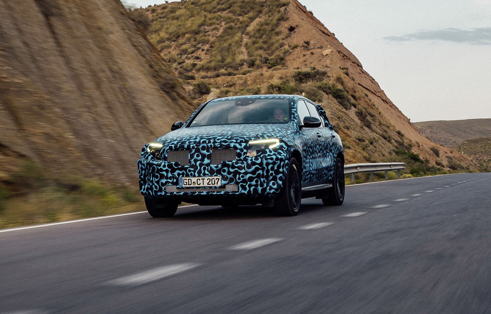 Imagini noi cu Mercedes EQC, SUV-ul electric care va fi lansat în 2019: modelul, testat în condiții de caniculă în Spania - Poza 14