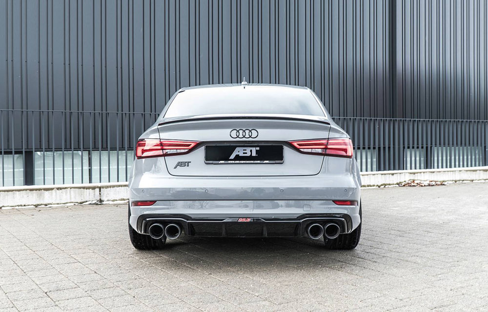 Audi RS3 Sedan primește un pachet de performanță din partea ABT: 500 de cai putere și 3.7 secunde pentru 0-100 km/h - Poza 3