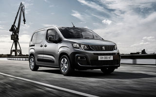 Grupul PSA împrospătează gama de utilitare: francezii prezintă noile Peugeot Partner, Citroen Berlingo Van și Opel Combo