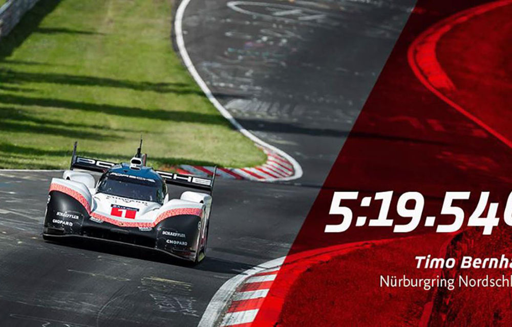 Porsche a doborât recordul all-time pe Nurburgring: prototipul 919 Hybrid Evo a parcurs Iadul Verde în 5 minute și 19.55 secunde - Poza 11