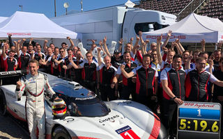 Porsche a doborât recordul all-time pe Nurburgring: prototipul 919 Hybrid Evo a parcurs Iadul Verde în 5 minute și 19.55 secunde