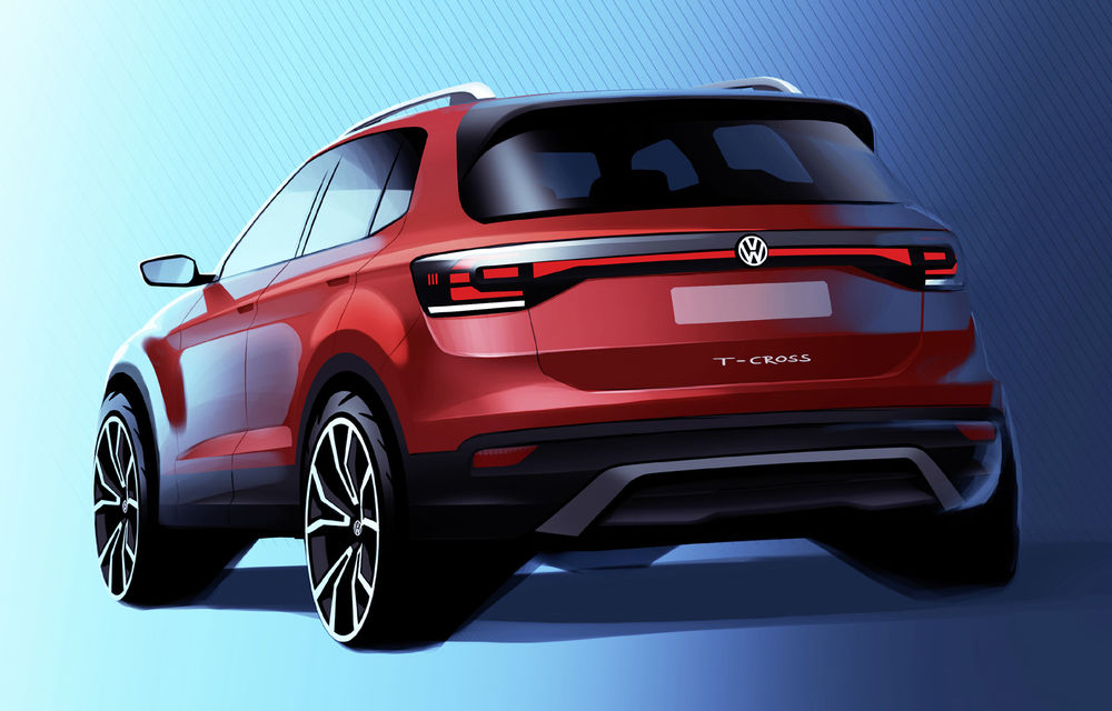Primul teaser pentru Volkswagen T-Cross: SUV-ul subcompact se lansează în toamnă - Poza 1