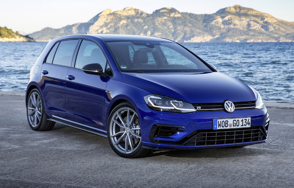 Volkswagen Golf R pierde 10 cai putere după noile teste de emisii: motorul turbo de 2.0 litri va genera 300 de cai putere - Poza 1