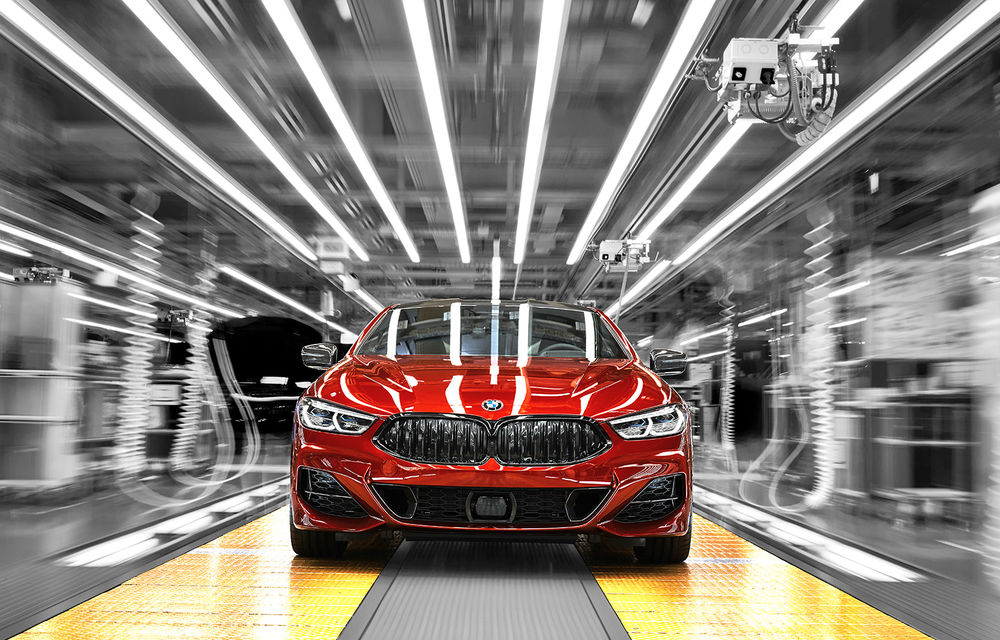 BMW a început producția noului Seria 8 Coupe: modelul constructorului bavarez este asamblat în cadrul fabricii din Dingolfing, Germania - Poza 4