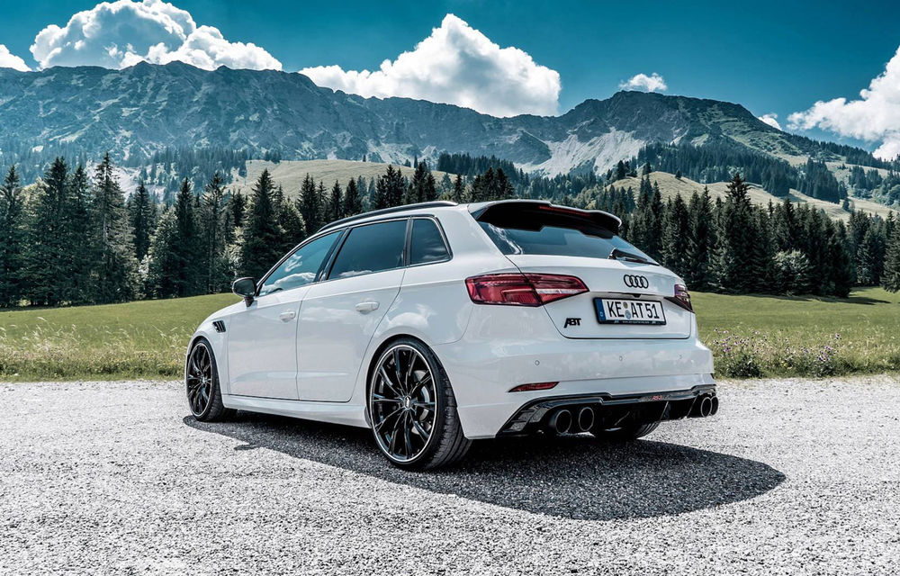 Audi RS3 Sportback primește un kit de performanță semnat de ABT: 500 CP și viteză maximă de 300 km/h - Poza 5