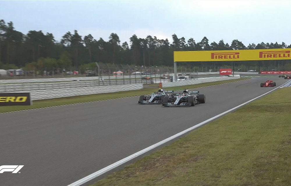 Hamilton produce surpriza: britanicul a plecat de pe 14 și a câștigat în Germania după ce Vettel a abandonat pe ploaie - Poza 3
