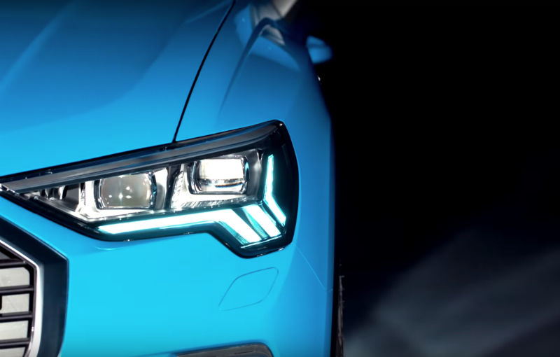 Primul teaser video cu noua generație Audi Q3: SUV-ul constructorului german debutează în 25 iulie - Poza 1
