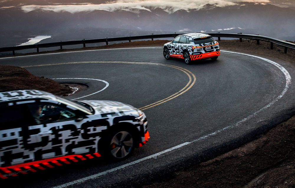 Detalii noi despre viitorul SUV Audi e-tron: putere maximă de 402 CP și o autonomie de peste 400 de kilometri. Debutul este programat în 17 septembrie - Poza 6
