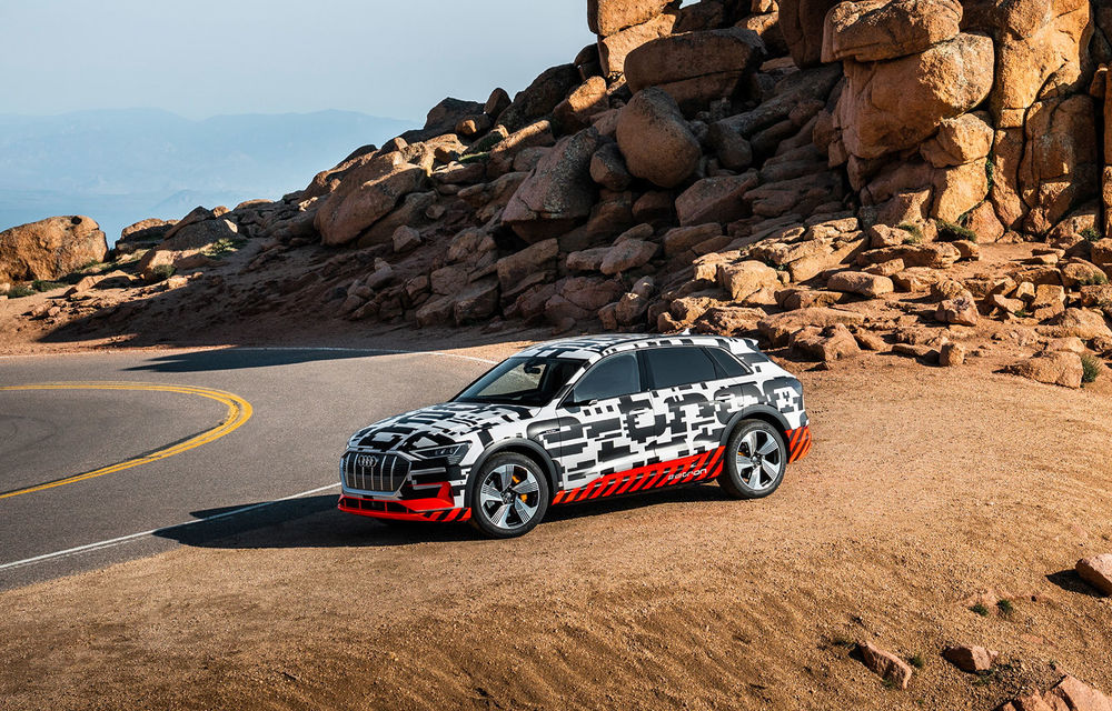 Detalii noi despre viitorul SUV Audi e-tron: putere maximă de 402 CP și o autonomie de peste 400 de kilometri. Debutul este programat în 17 septembrie - Poza 19