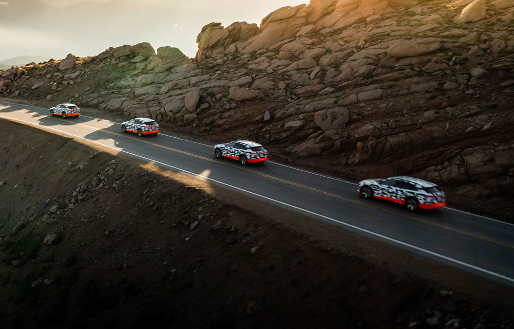 Detalii noi despre viitorul SUV Audi e-tron: putere maximă de 402 CP și o autonomie de peste 400 de kilometri. Debutul este programat în 17 septembrie - Poza 12