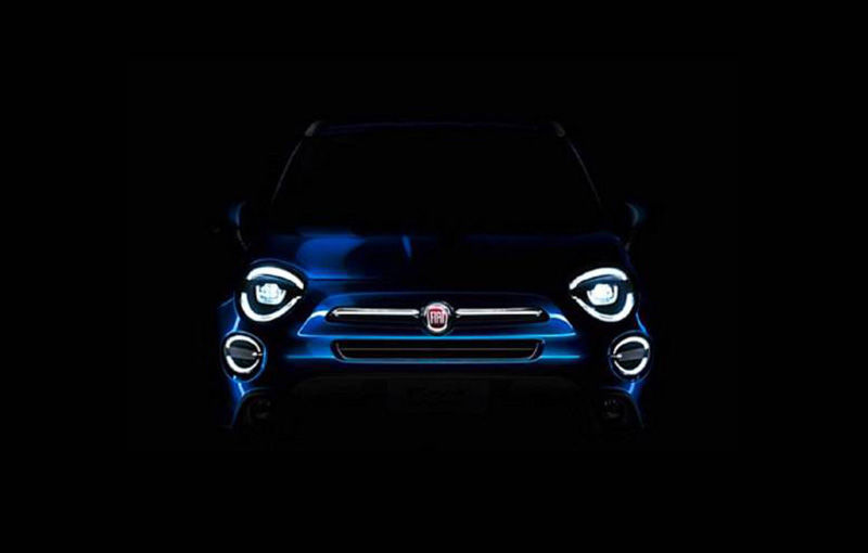 Prima imagine teaser cu Fiat 500X facelift: modificări estetice minore și motoare noi pe benzină - Poza 1