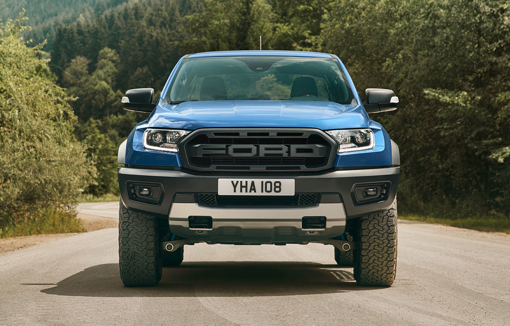Ford Ranger Raptor ajunge în Europa: versiunea de performanță a pick-up-ului are motor de 213 CP și cutie de viteze automată cu 10 trepte - Poza 5