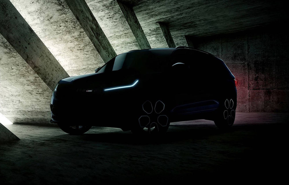 Imagini teaser cu viitorul Skoda Kodiaq RS: SUV-ul constructorului ceh va fi prezentat în cadrul Salonului Auto de la Paris și are un motor diesel de 240 CP - Poza 1