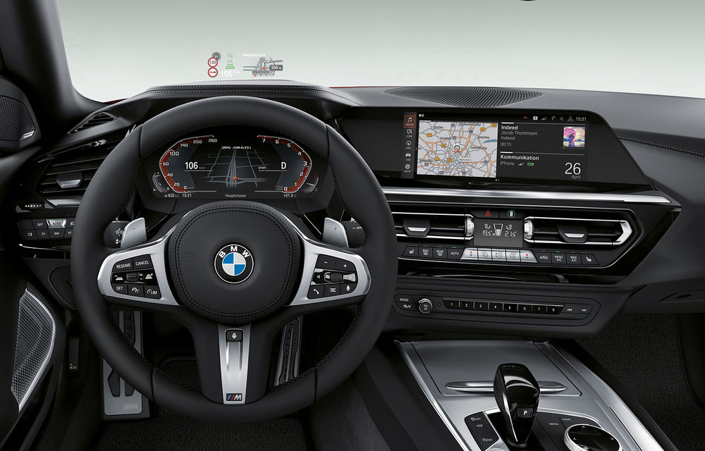 Noul BMW Z4, informații și fotografii oficiale: 340 CP și 0-100 km/h în 4.6 secunde pentru versiunea M40i - Poza 13