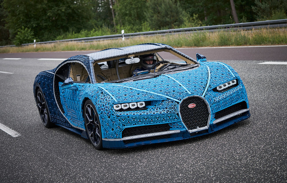 Lego a construit un Bugatti Chiron în mărime naturală: mașina este funcțională și poate rula cu peste 20 km/h - Poza 8
