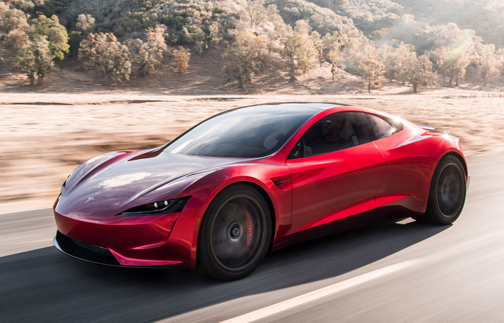 Tesla anunță o &quot;surpriză&quot; pentru 5 septembrie: constructorul ar putea prezenta noua generație Roadster în Elveția - Poza 1